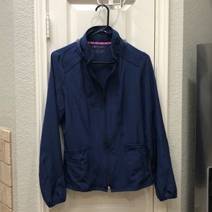 Heartsoul navy scrub jacket. Size small